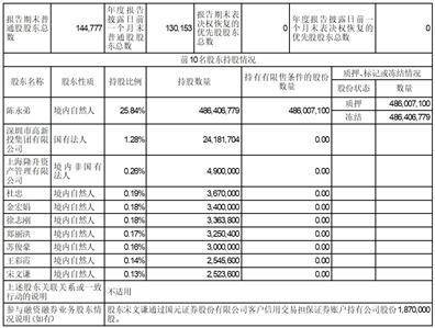 深圳市兆新能源股份有限公司2022年度报告摘要