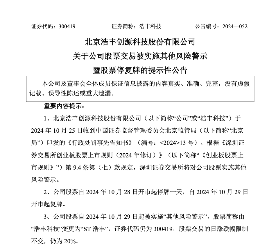 刚宣布！又一A股<strong></p>
<p>炒股群 推荐贵金属</strong>，突被ST！明日停牌