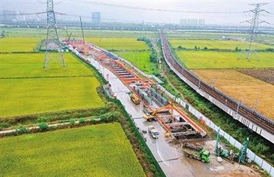 南京地铁11号线项目持续掀起大干热潮（图）